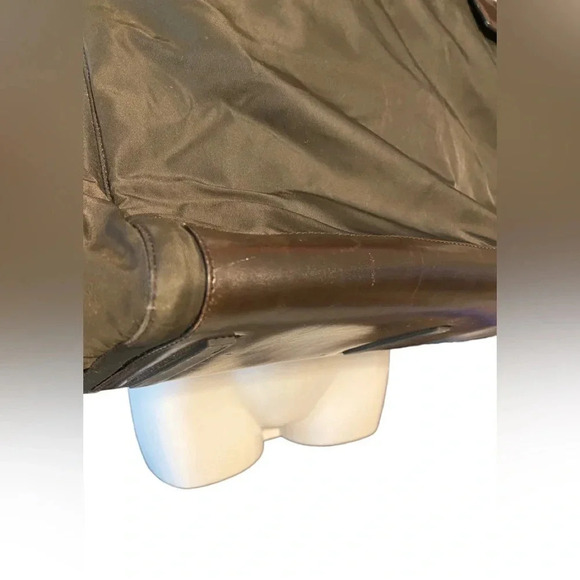 Prada Tote Shoulder Bag 1990s Logo Patch Tote Bag - Picture 4 of 16